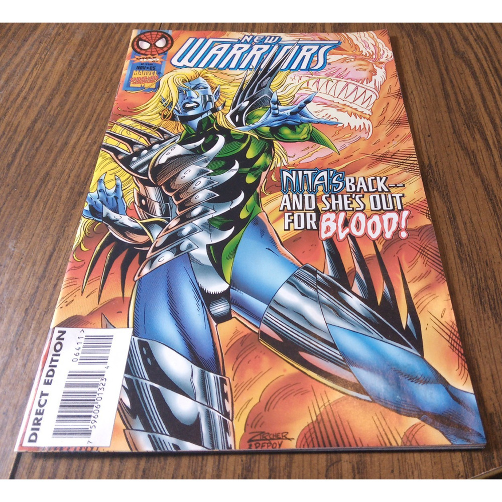 The New Warriors #65 (November 1995 Marvel Comics)